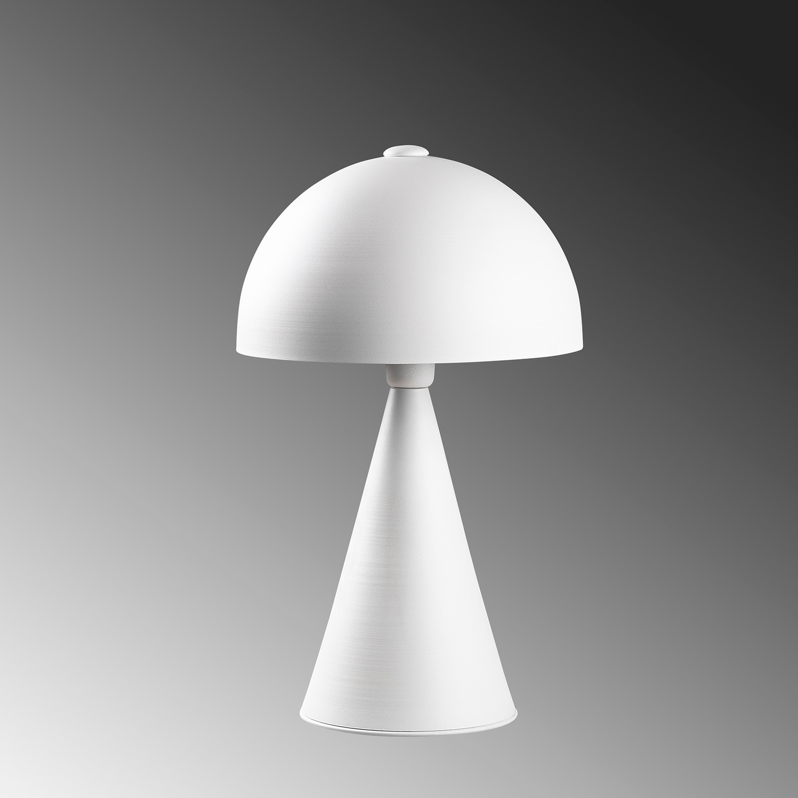 Lampada da tavolo Dodo 5052, altezza 52cm, bianco