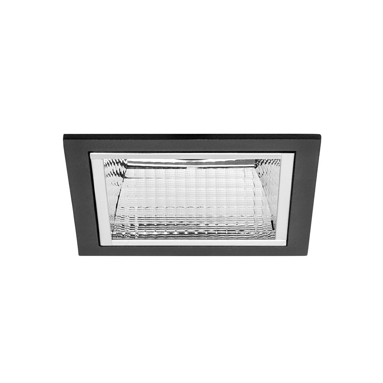 BRUMBERG Apollo Mini facettiert DALI eckig, 3.000 K, schwarz