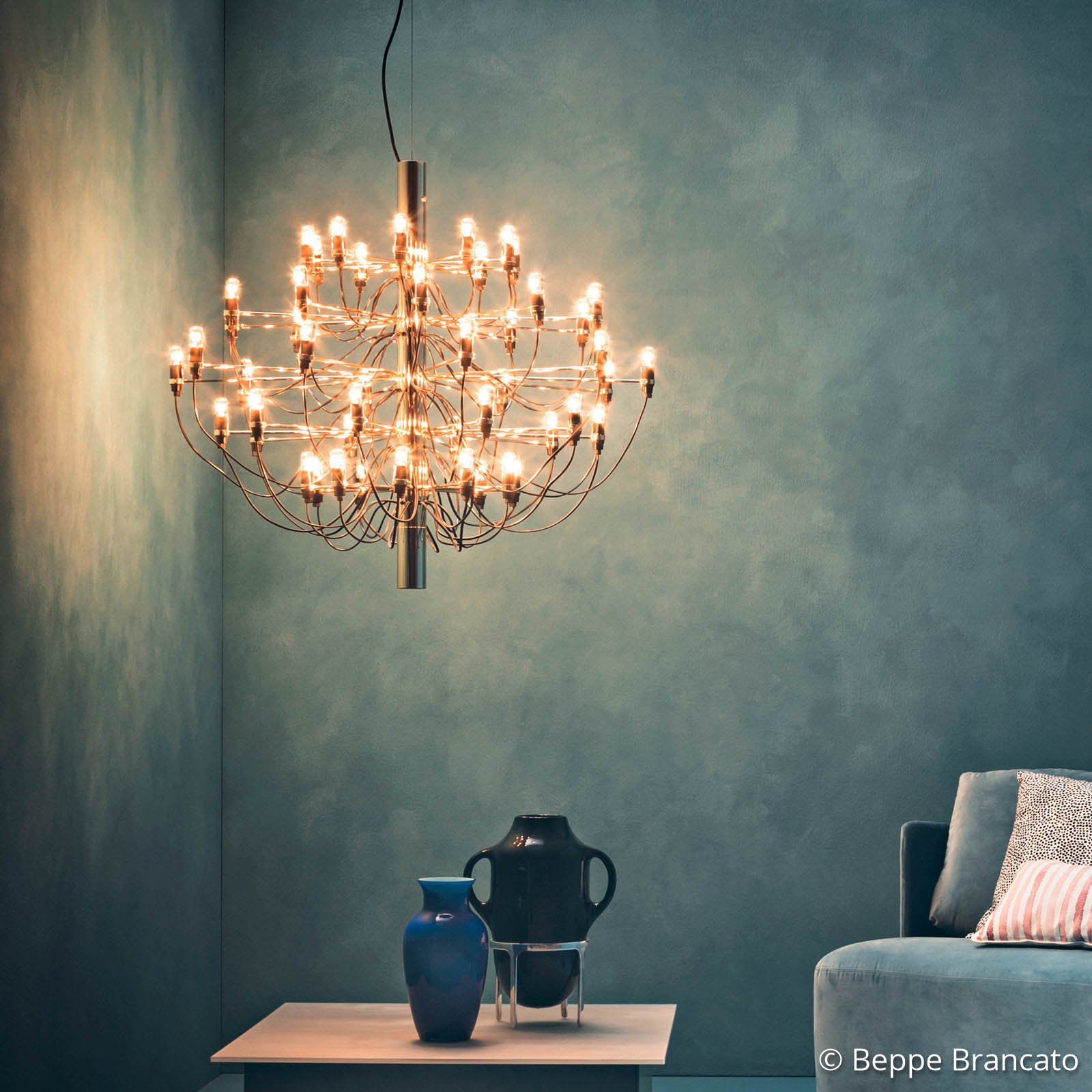 2097/50 Pendant Chrome - Flos