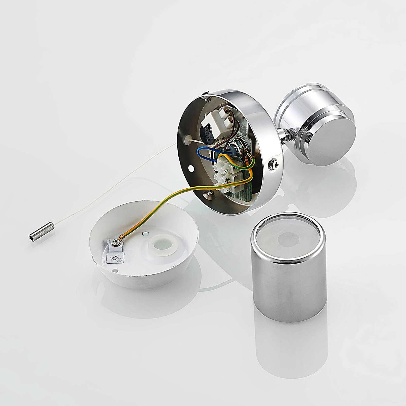 Remilan Vegglampe Chrome - Lindby