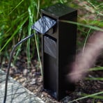 Pistikupesa MAINS, must, 2 pesaga, kõrgus 24 cm, IP54, 3500 W