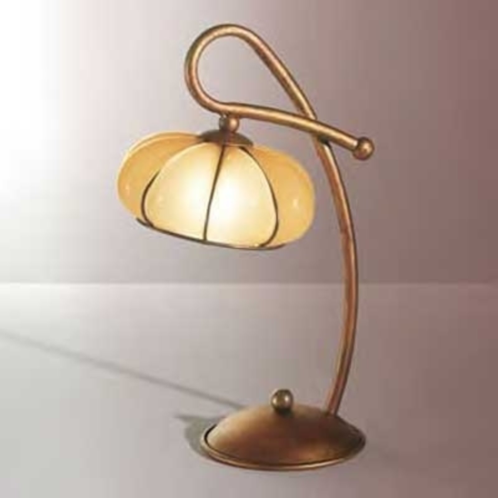 Classic LOTO table lamp, handmade