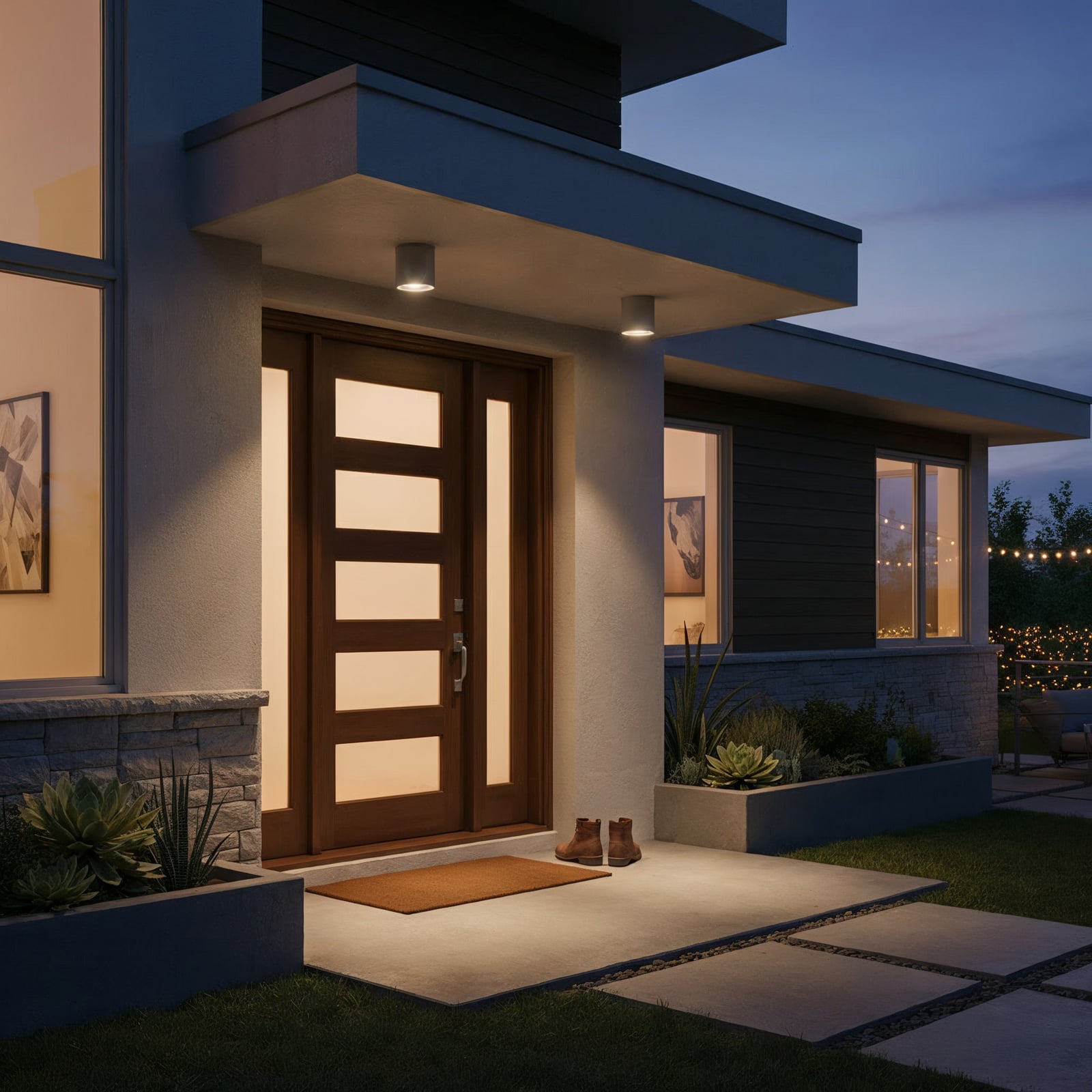 Ideal Lux Lubinis šviestuvas Gun, kavos rudos spalvos, aliuminis, IP44, GU10