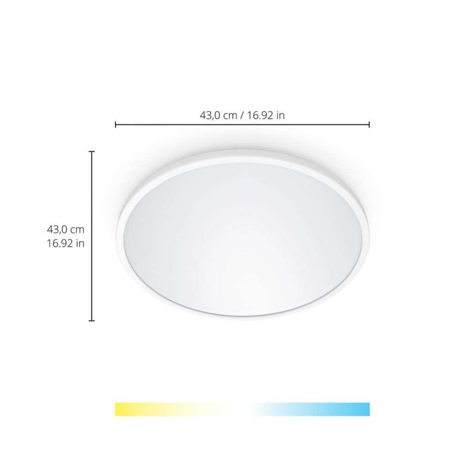 SuperSlim WiZ Plafond 22W White - WiZ