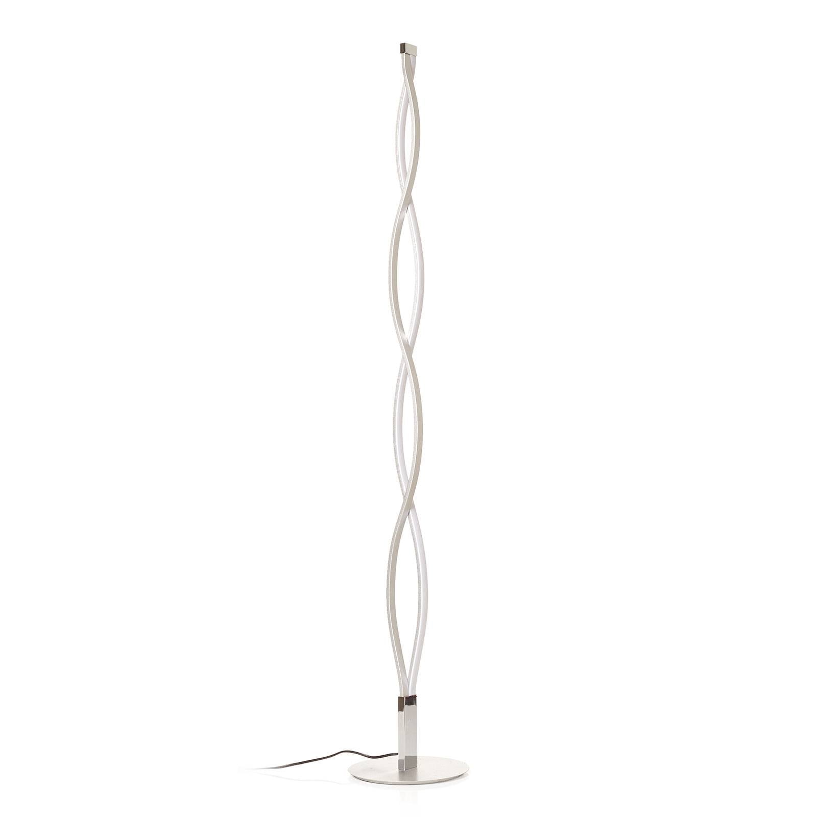 LED-Stehleuchte Sahara im welligen Design