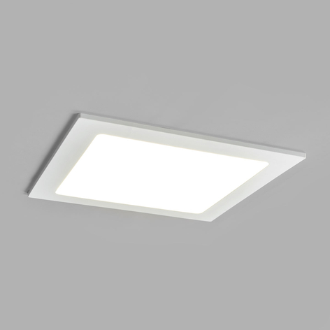 LED-Einbaustrahler Joki weiß 4000K eckig 22cm