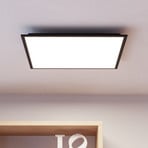 Suspension Oxpark, longueur 92 cm, vert/blanc/noir, 3 lampes