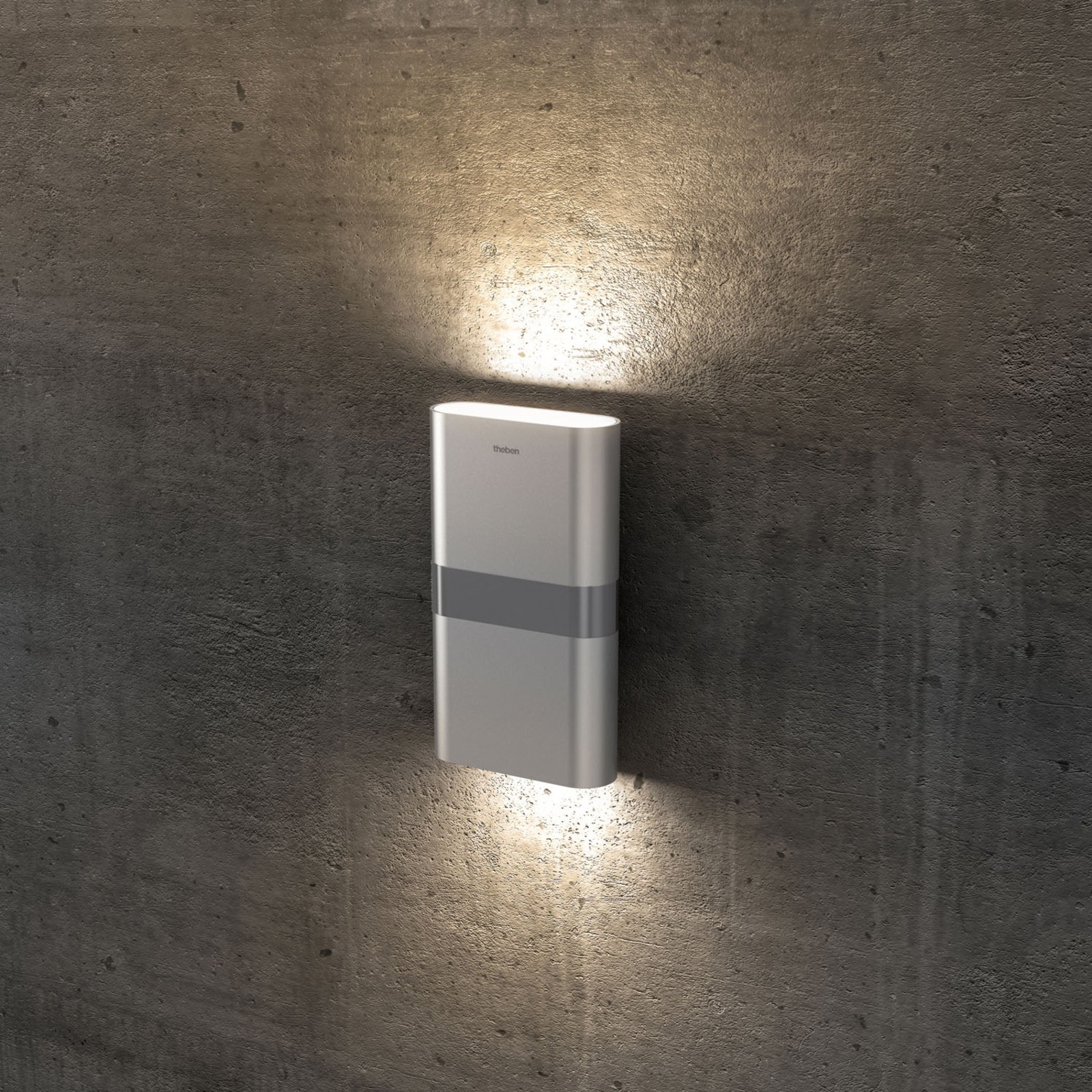 Theben theLeda D UDL AL outdoor wall light up/down