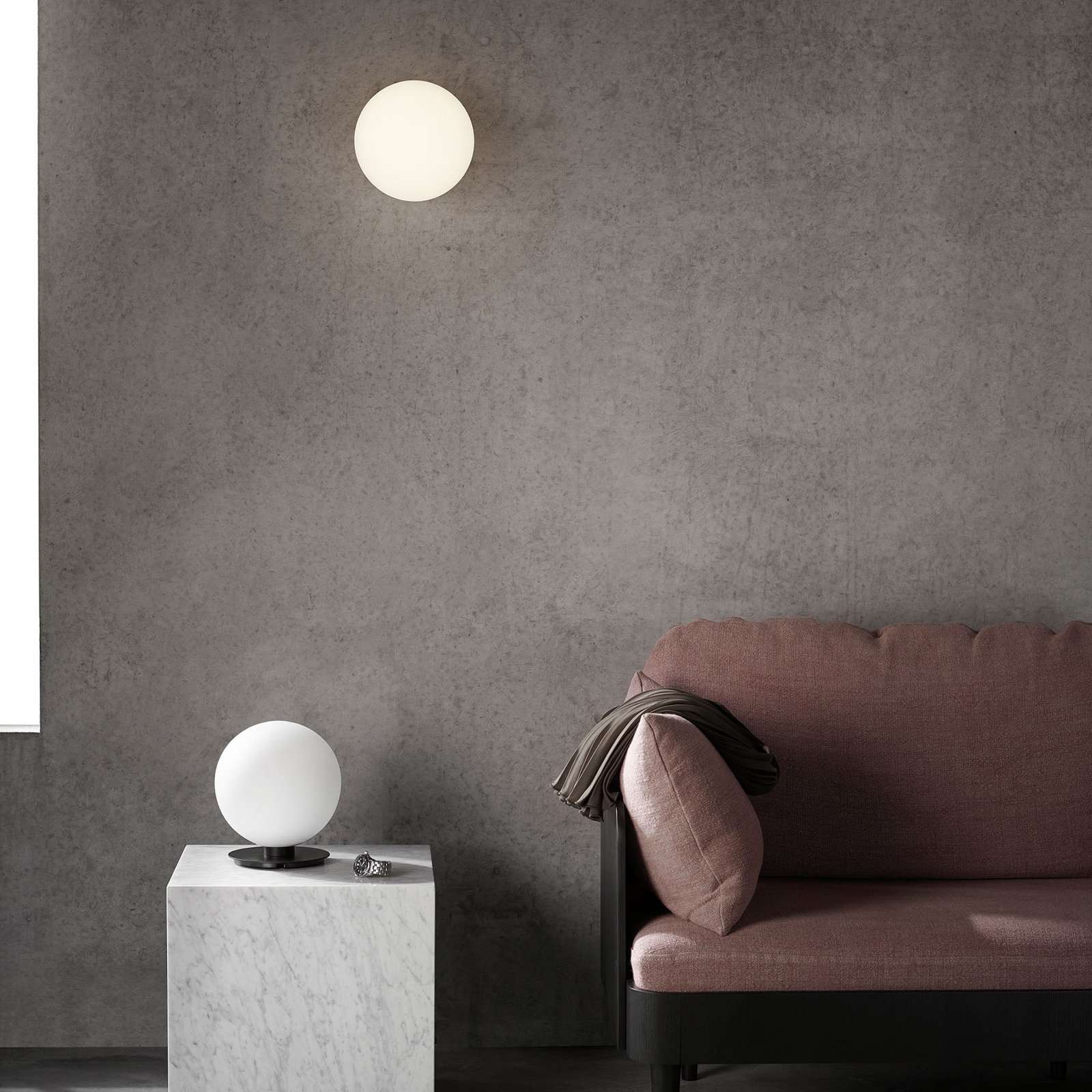 TR Bulb LED-Deckenleuchte, messing/weiß - Audo Copenhagen