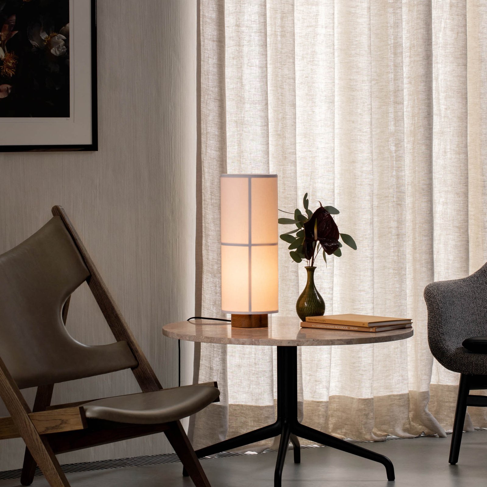 Hashira Lampe de Table Ø18 Raw - Audo Copenhagen