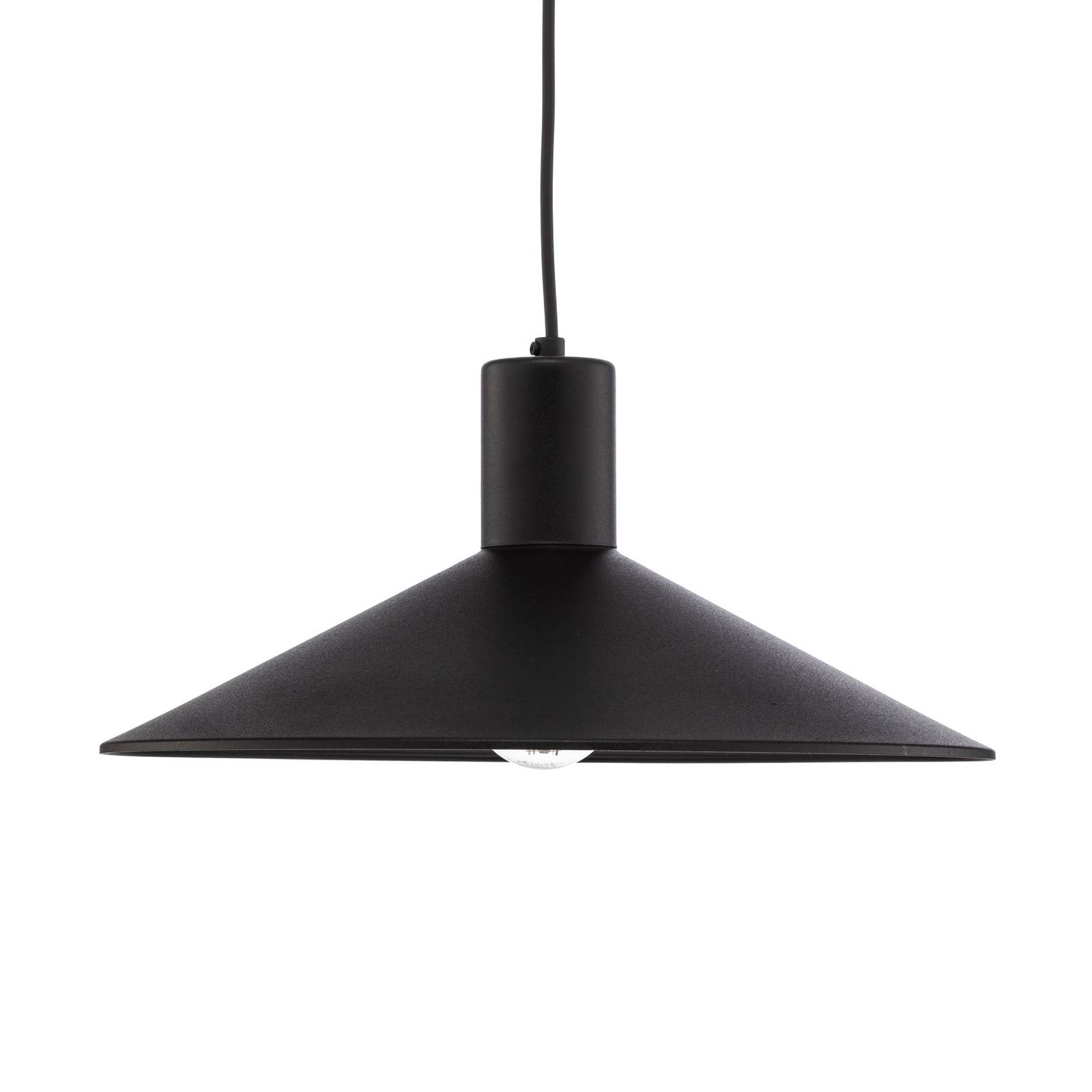 Lampa wisząca Jump, czarna, Ø 36 cm