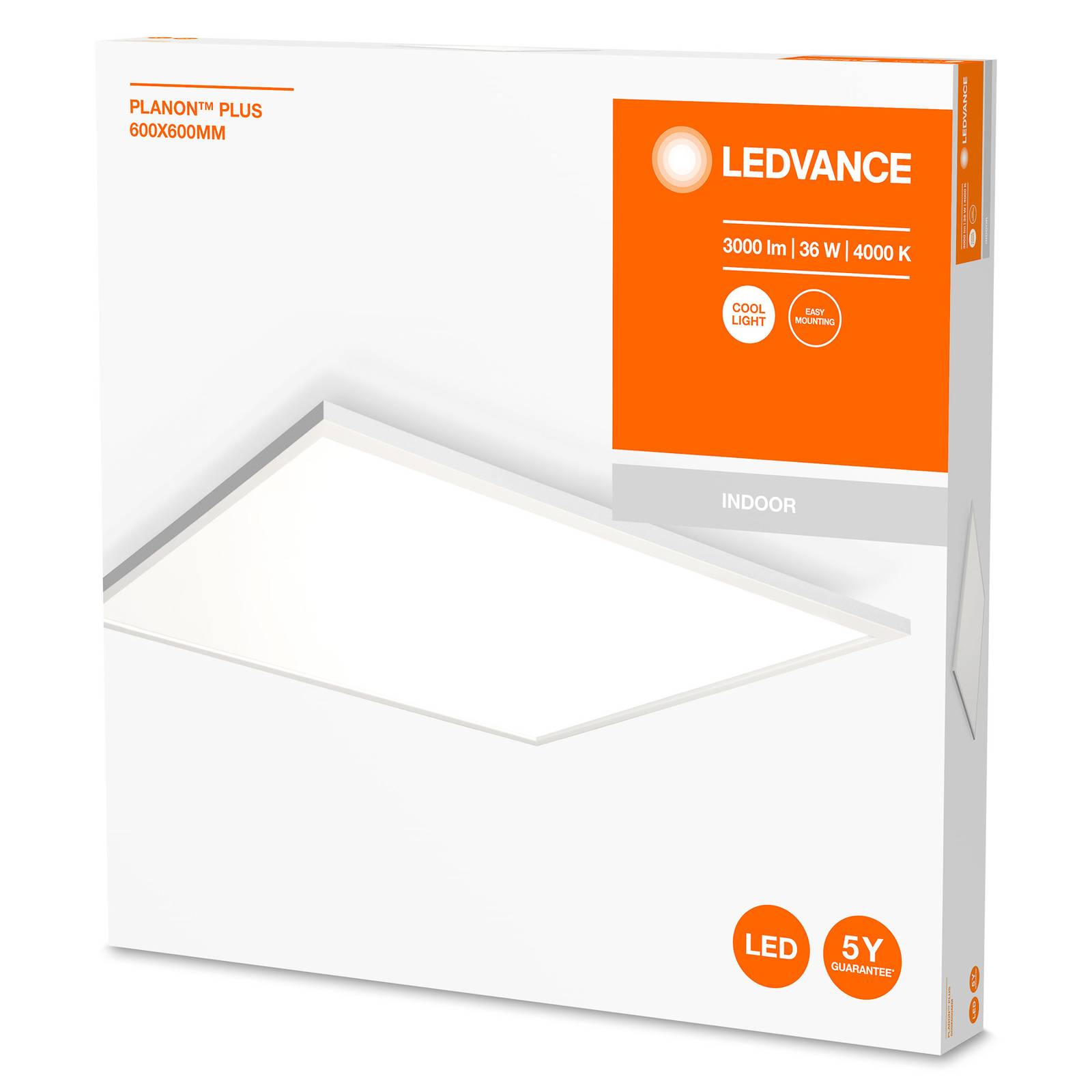 LEDVANCE Planon Plus panel LED 60x60cm 840 36W