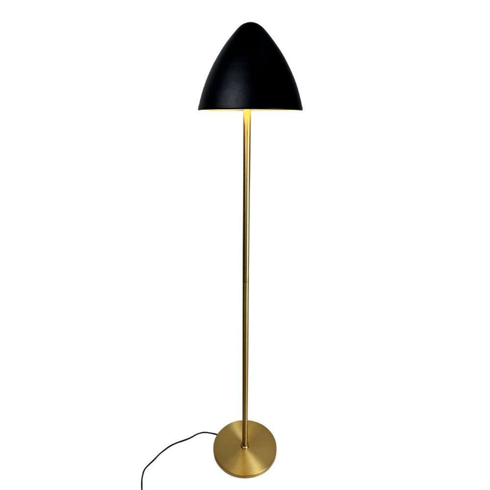 Oulu Golvlampa Black/Brass - DybergLarsen