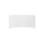 LED buiten wandlamp Betle, wit, breedte 17 cm, metaal, CCT