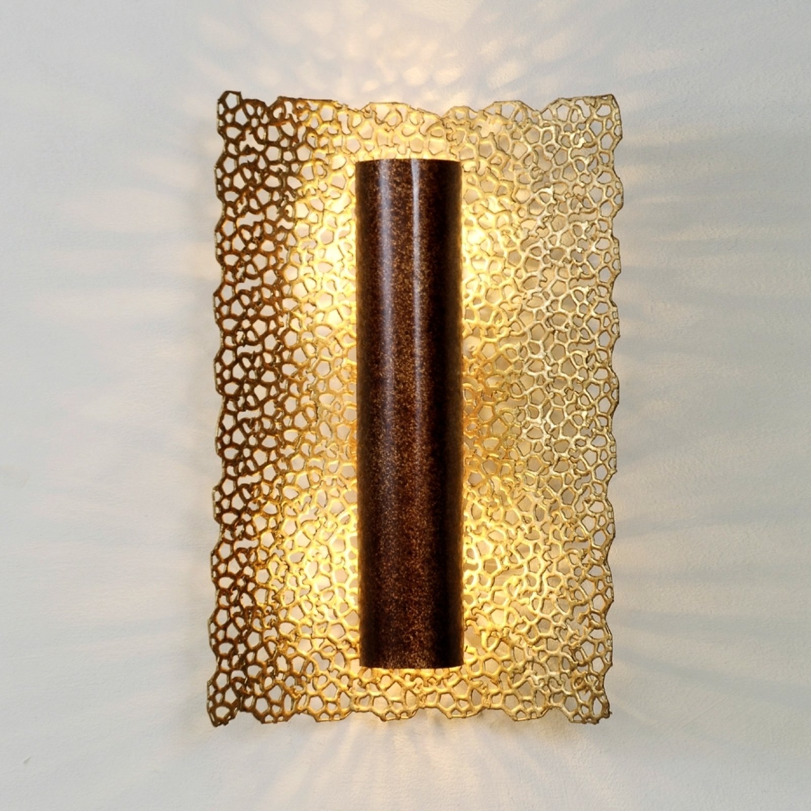 Exclusive wall lamp Utopistico gold