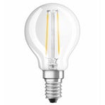 Λαμπτήρας LED OSRAM E14 drop 2.5W 827 Retrofit διαφανής