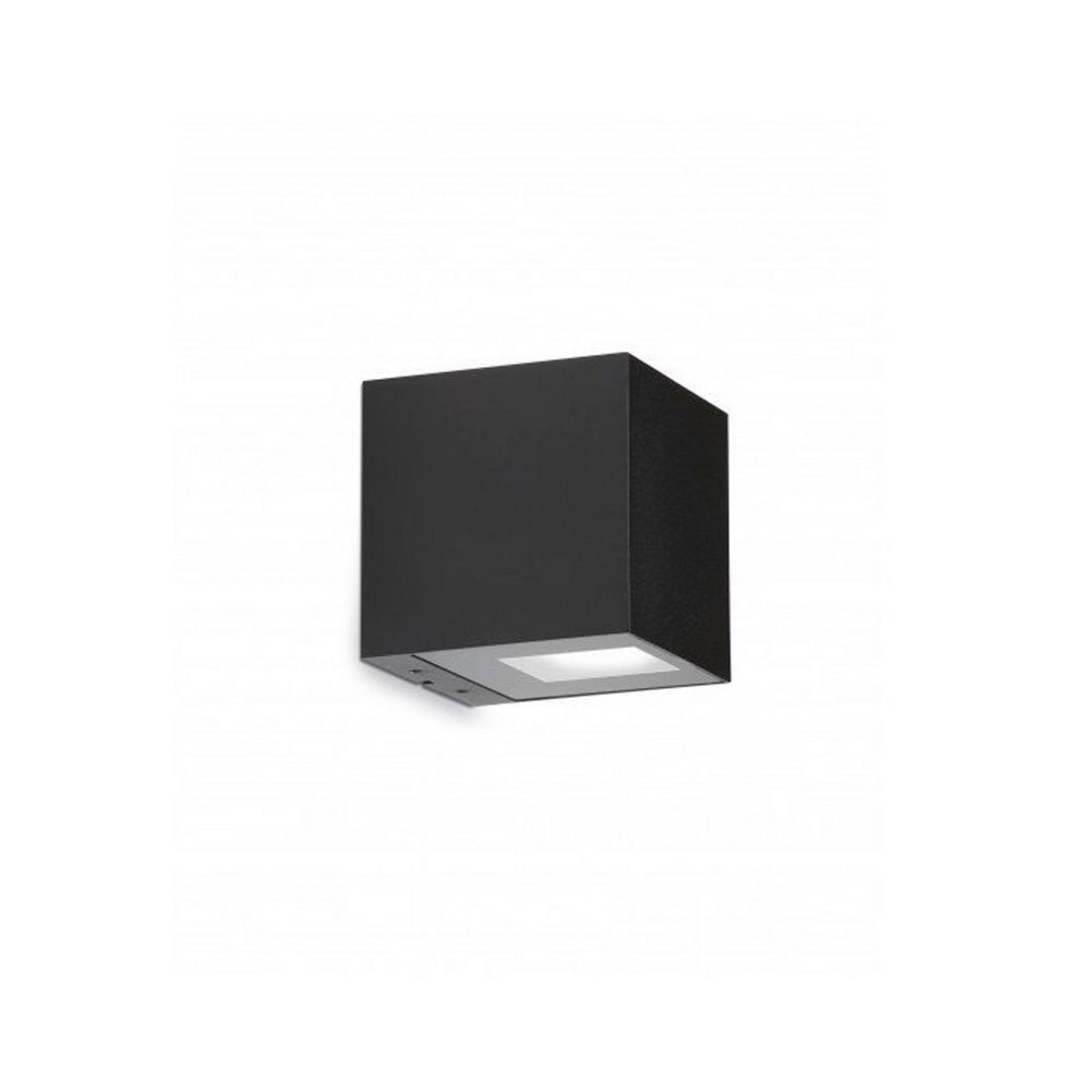 Arca W100 LED Applique Murale d'Extérieur Bas Noir - Antidark