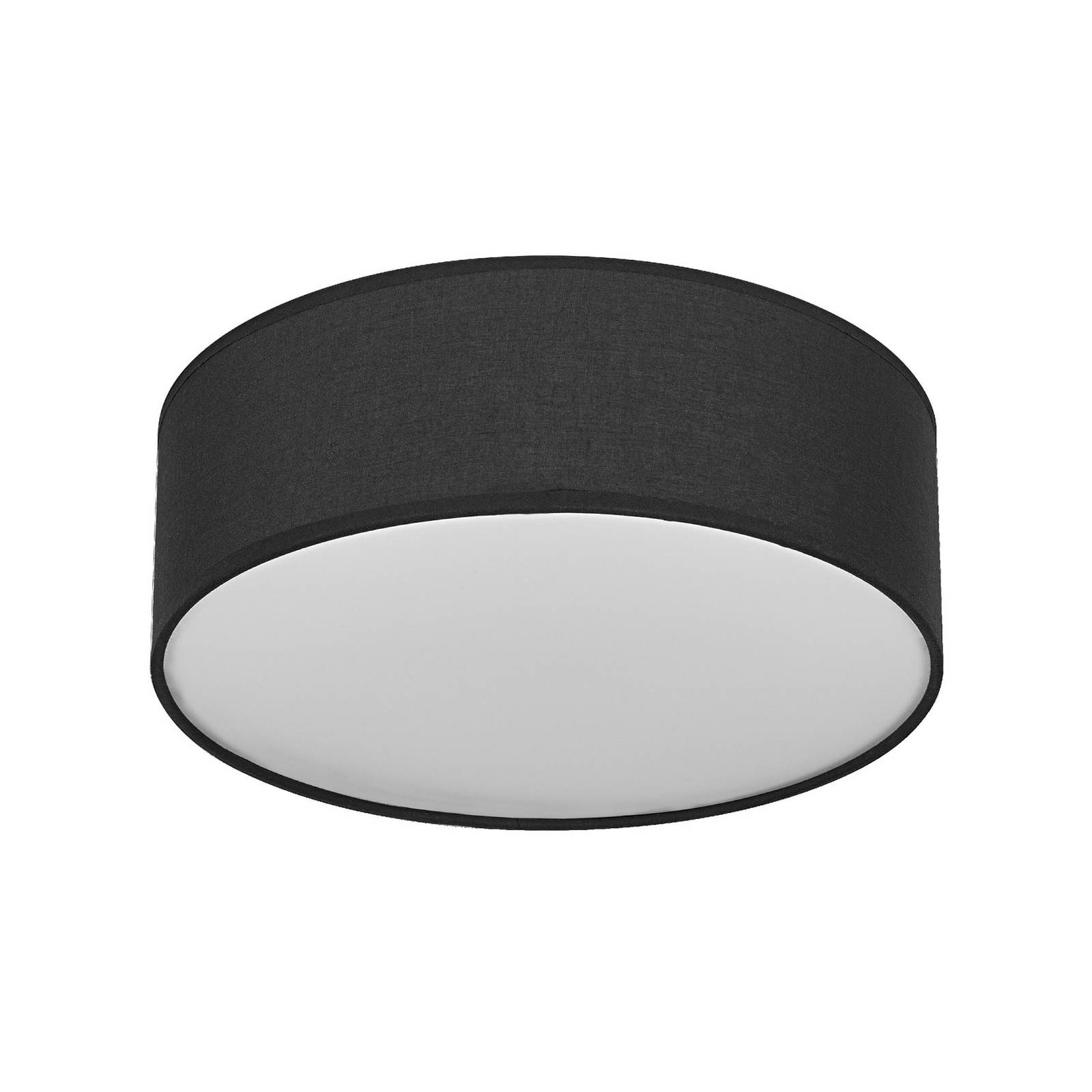 OSRAM Deckenleuchte ORBIS PARIS, schwarz, Ø 30 cm Textil E27
