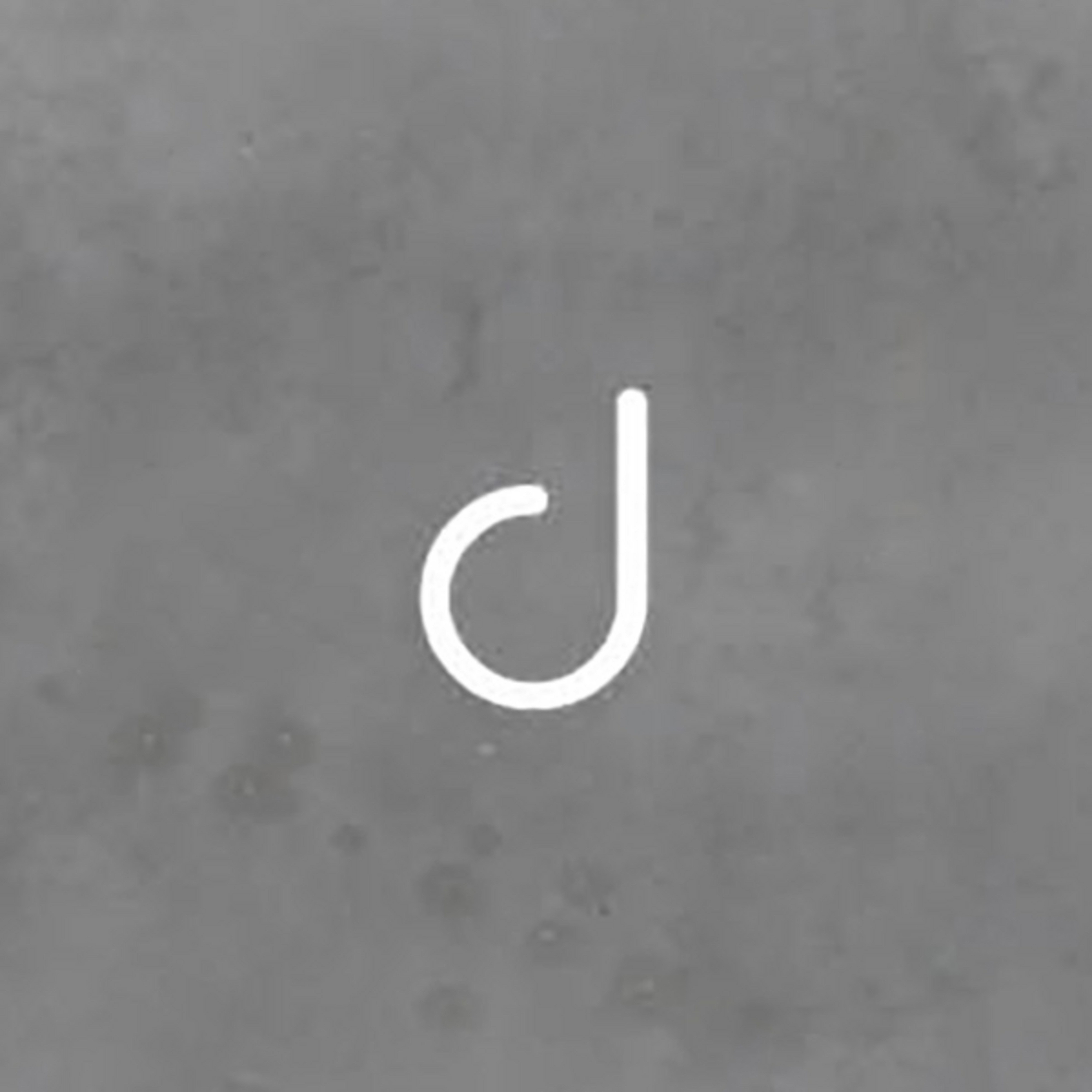 Artemide Alfabeto de Luz letra minúscula de parede d