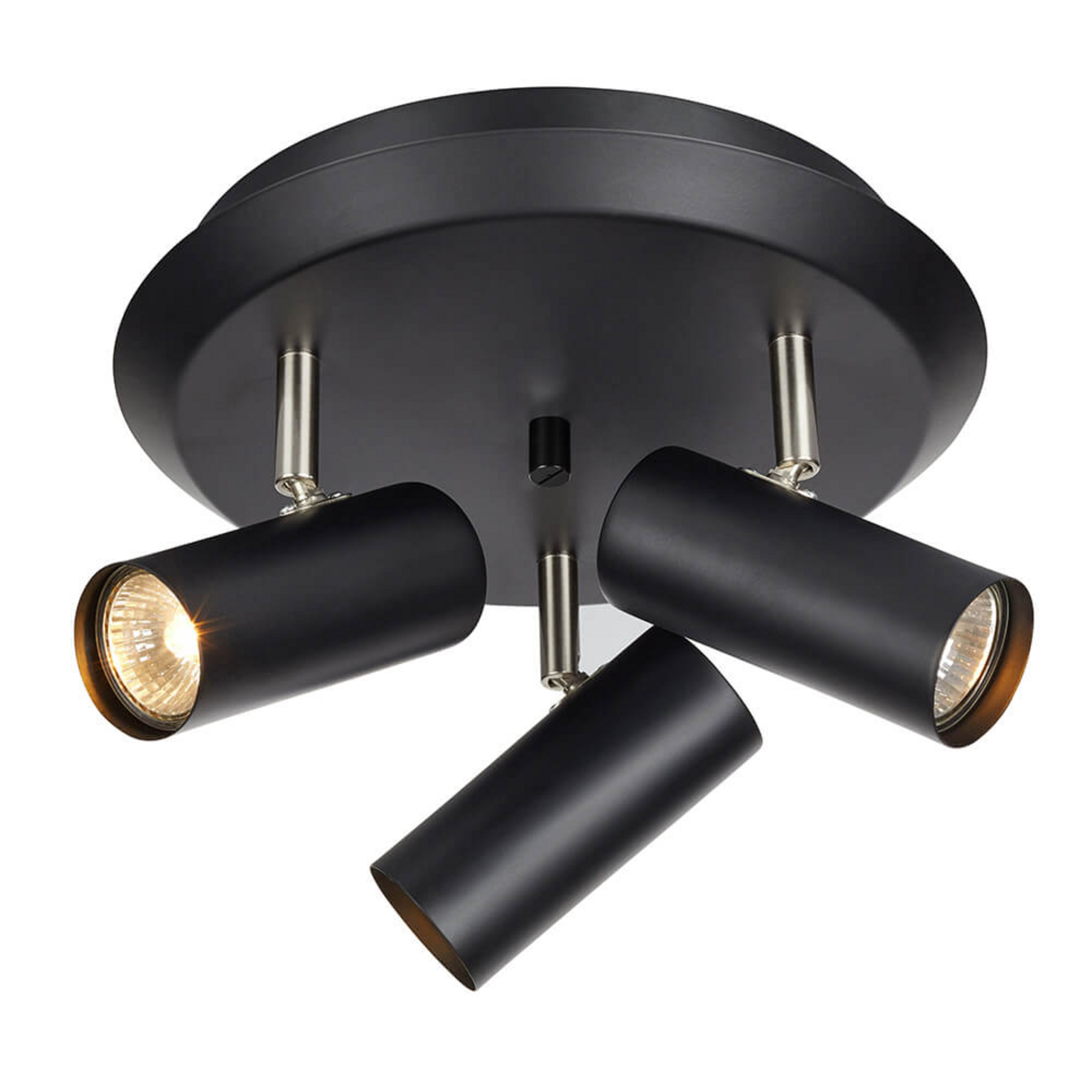 EOL - Barcelona Loftlampe 3L Black - Markslöjd