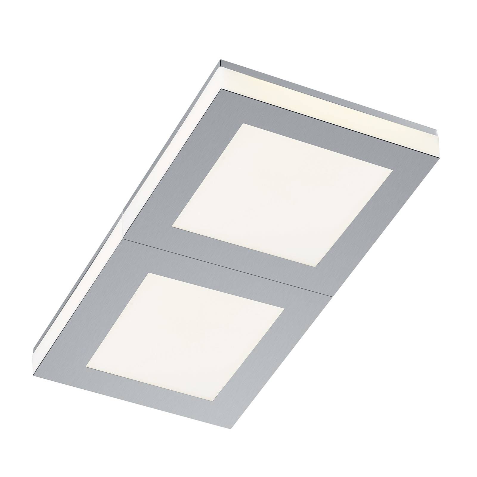 B-Leuchten Quadro plafonnier LED 42x22 cm