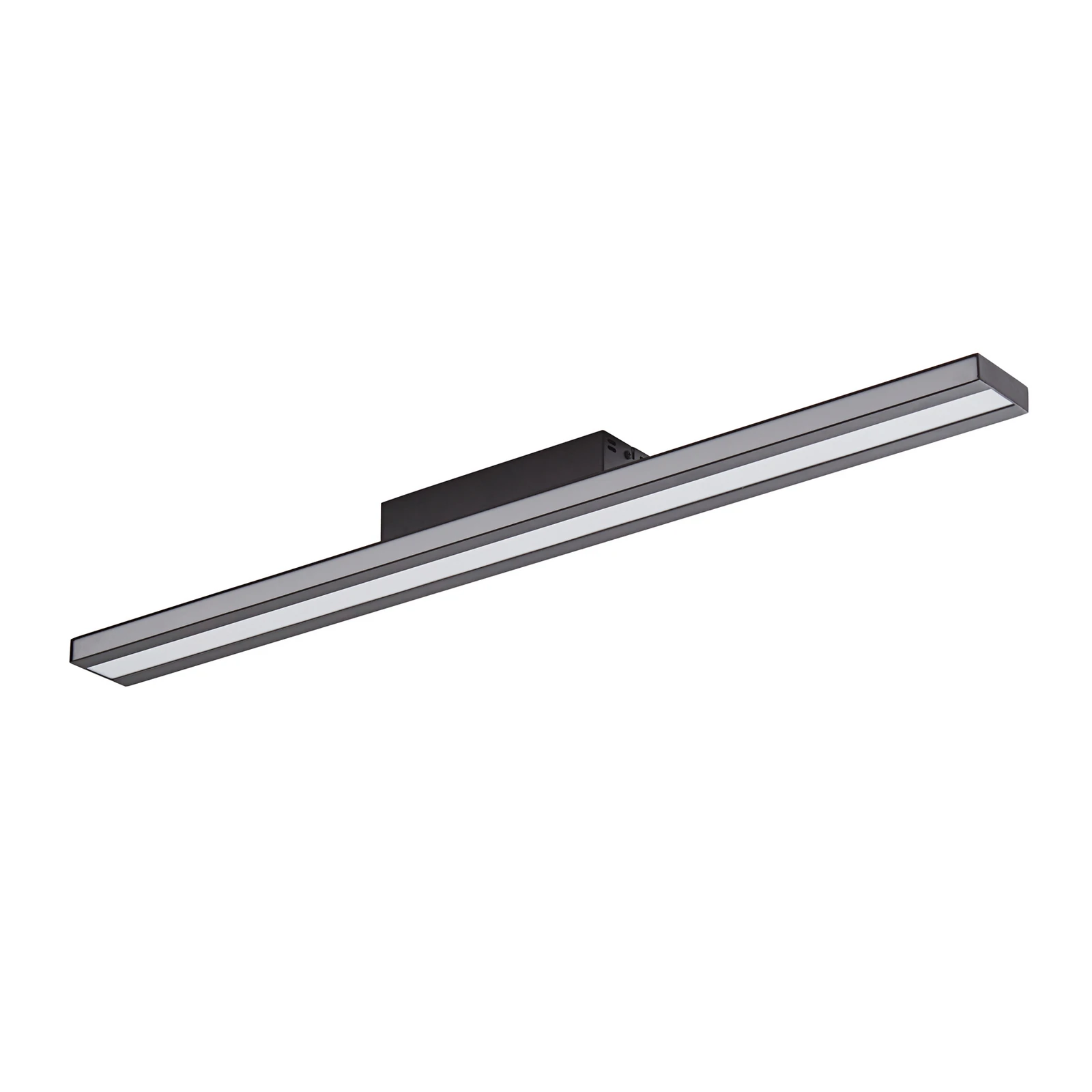 Lucande Smart LED-Deckenleuchte Leicy schwarz 8 cm RGB CCT
