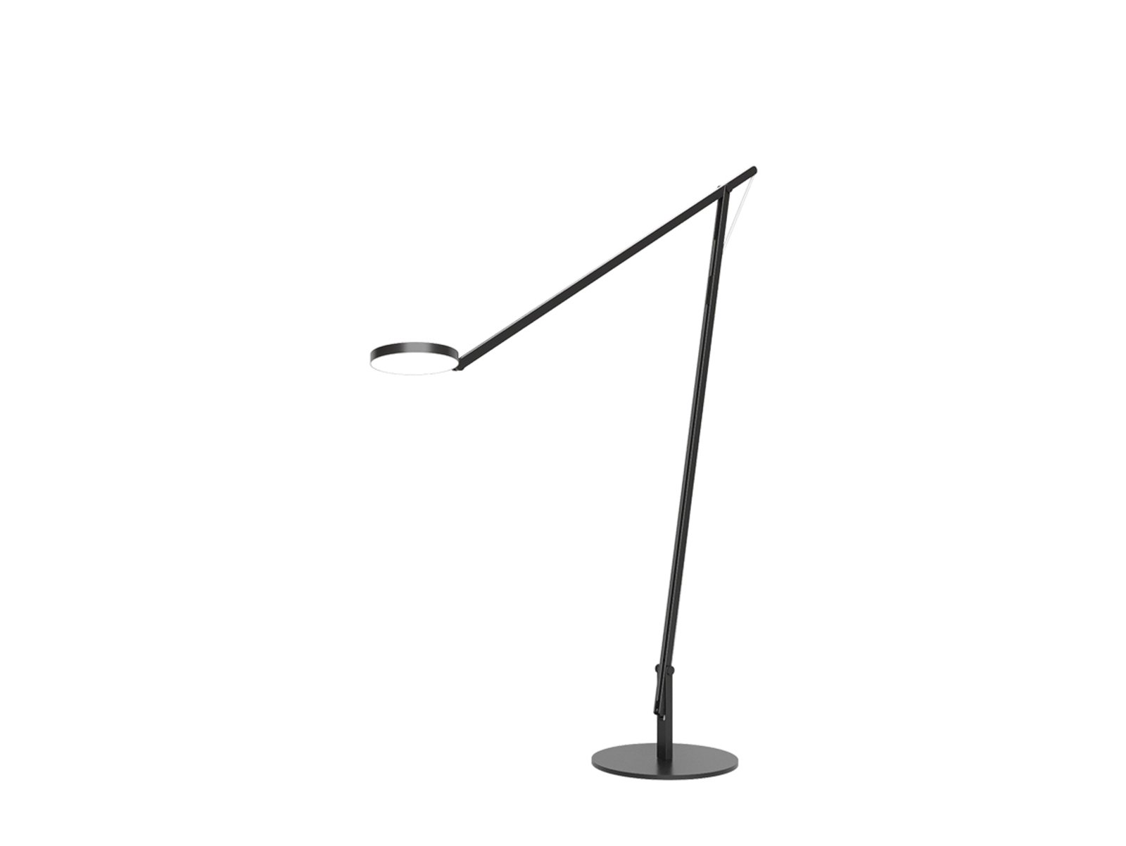 String XL Lampadar Matt Black/Silver - Rotaliana