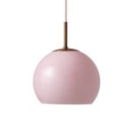 Ball Glass Pendel Ø18 Opal Rose - Frandsen