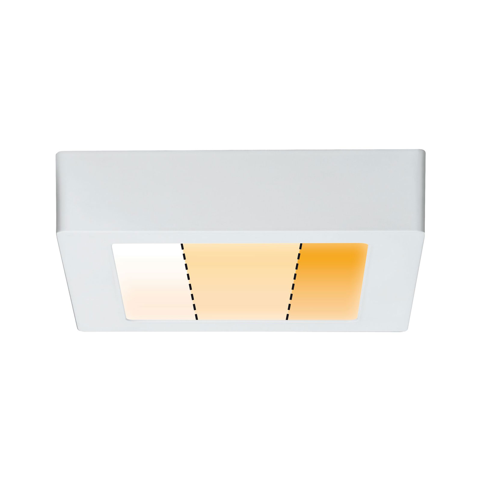 Paulmann Carpo LED-Deckenlampe eckig