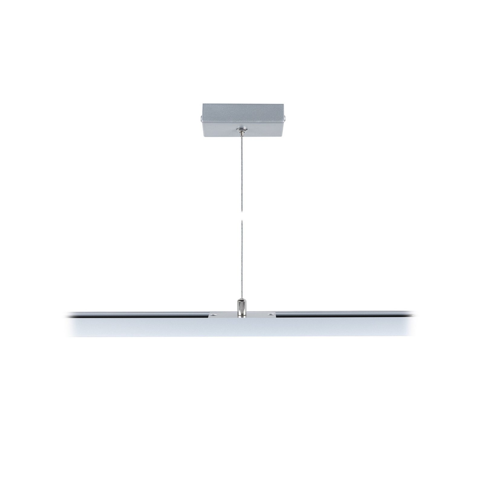 Paulmann Linion -köysikiinnike, kromi, 150 cm, metalli