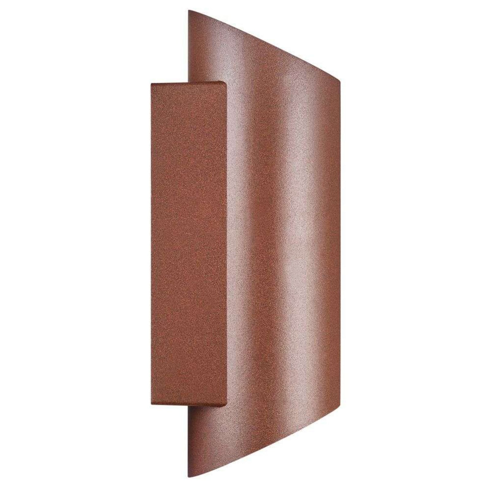 Nico Round 22 Utomhus V&auml;gglampa Rusty Nordlux - Terrass - Aluminium