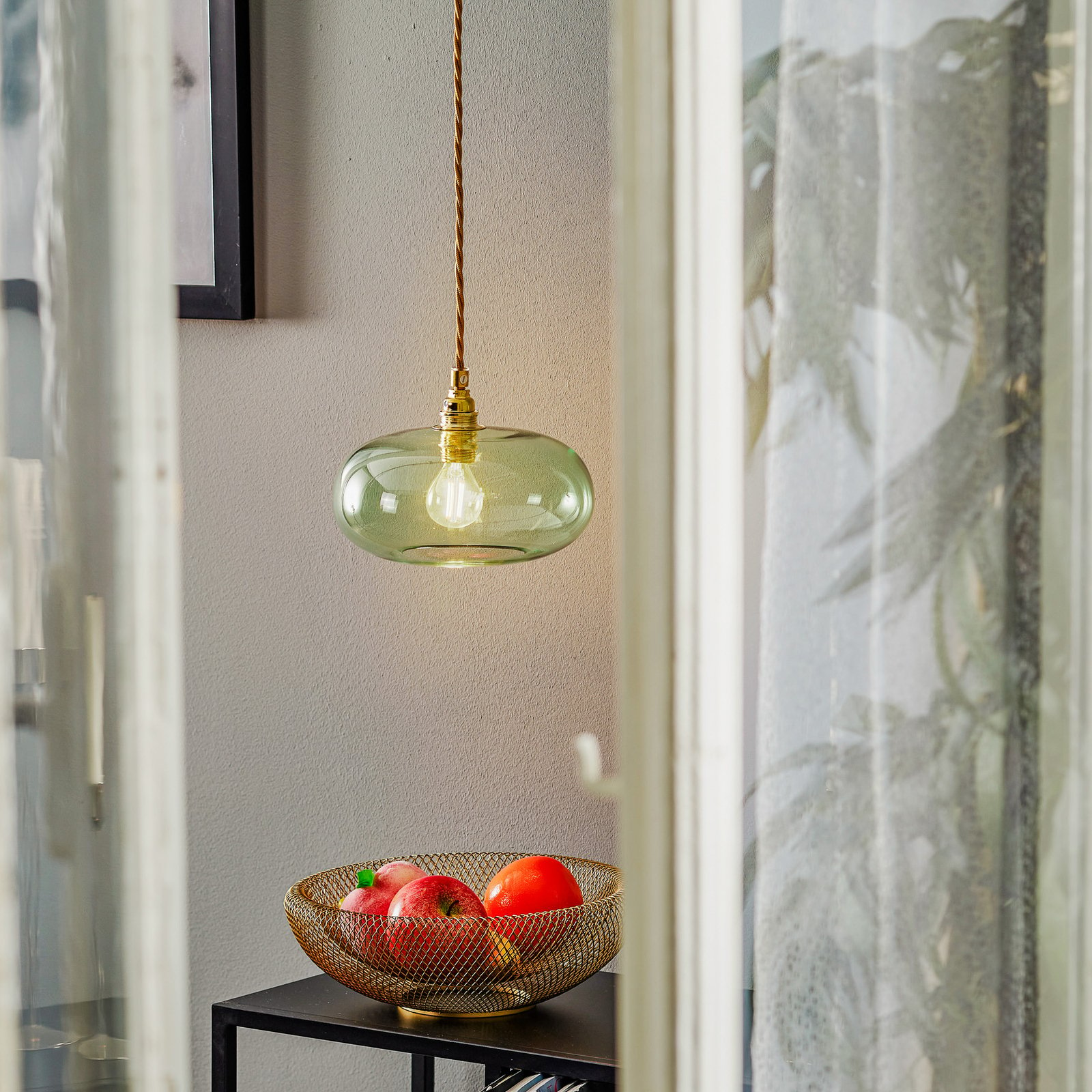 EBB & FLOW Horizon lámpara colgante verde Ø 21 cm