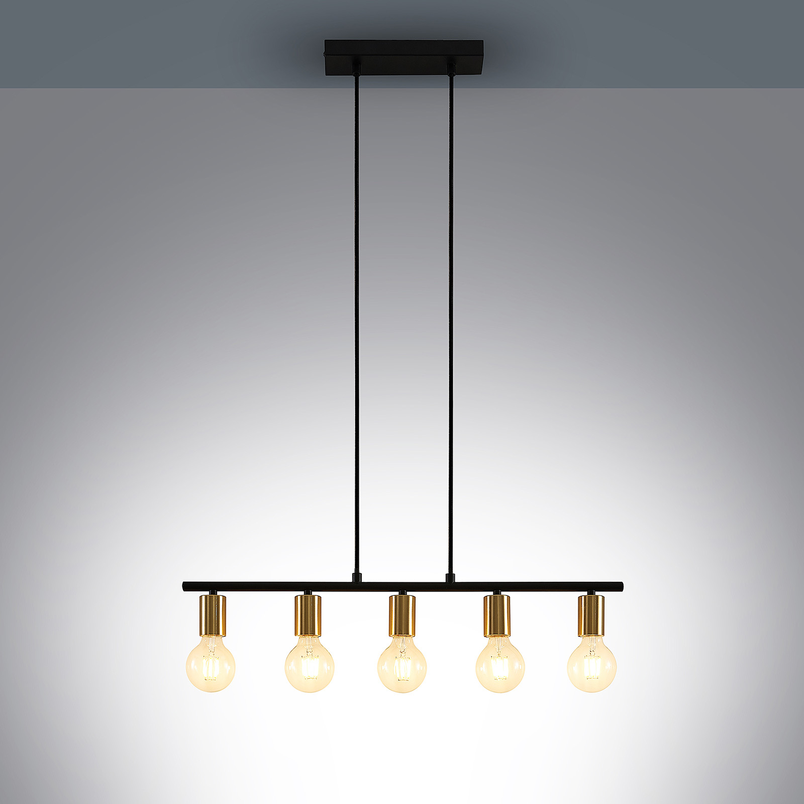 Lindby Peppina Suspension Salle A Manger 5 Lampes Luminaire Fr