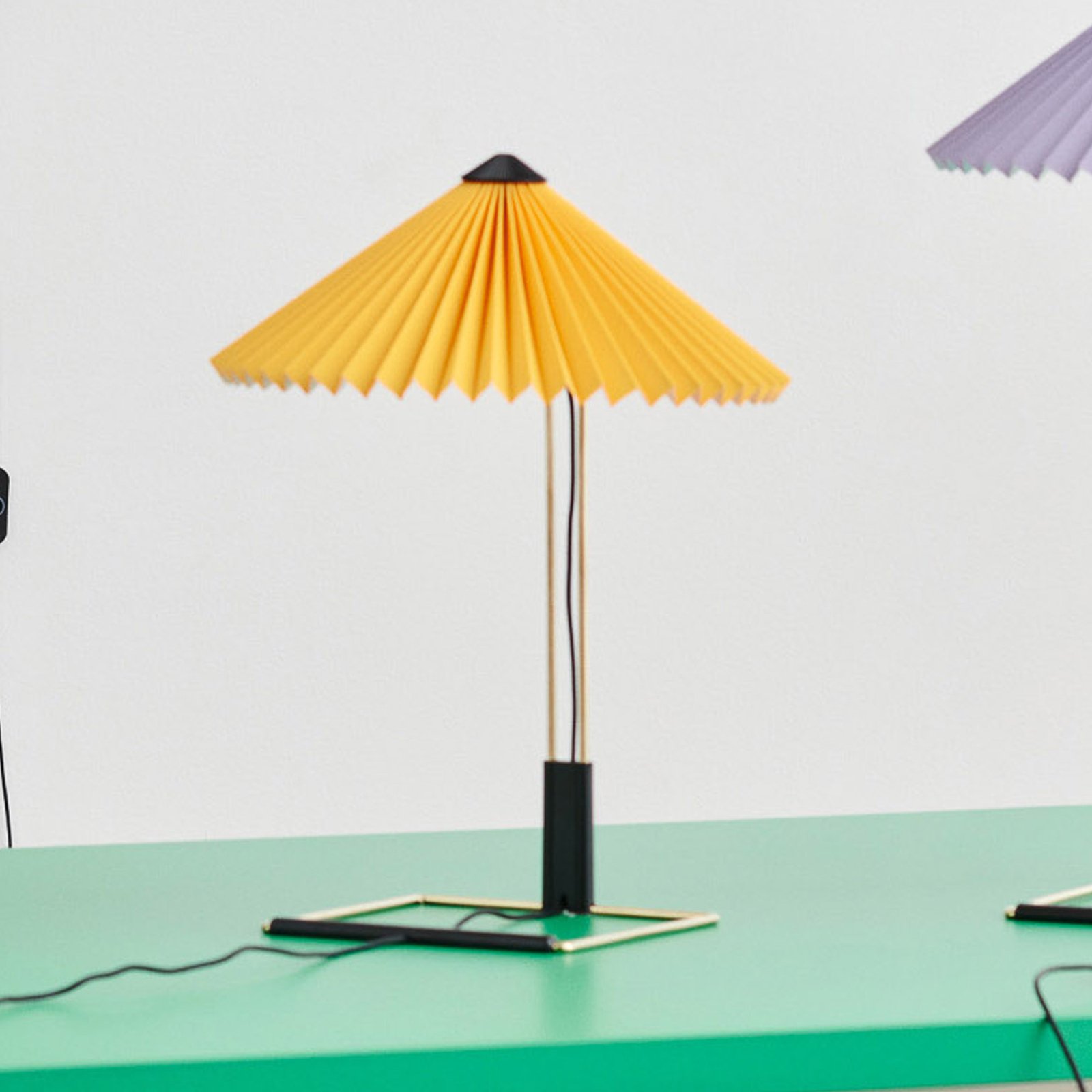 Matin Bordlampe S Yellow - HAY