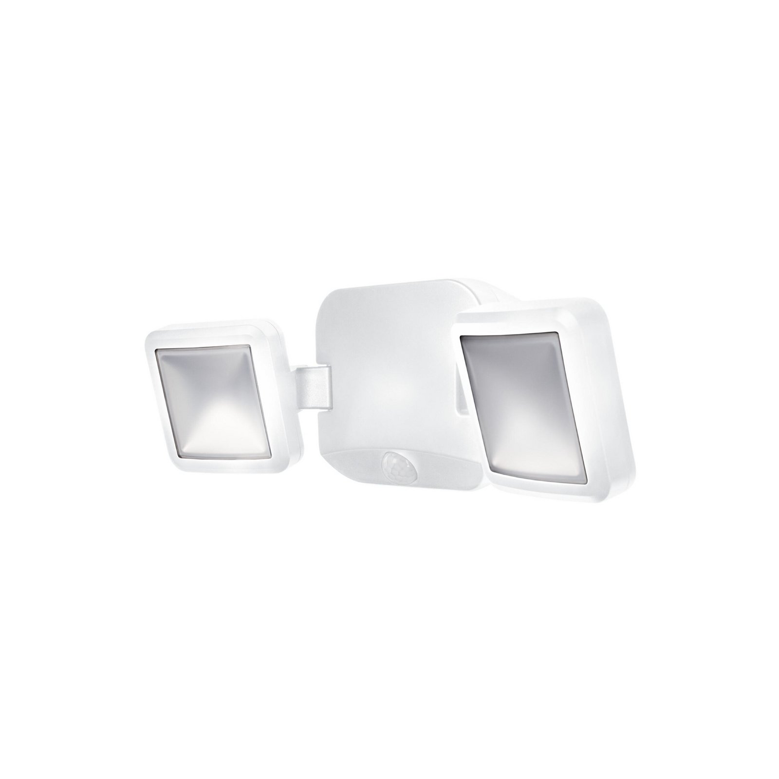 OSRAM LED-Außenwandstrahler DOUBLE, 2-flg., weiß, Batterie