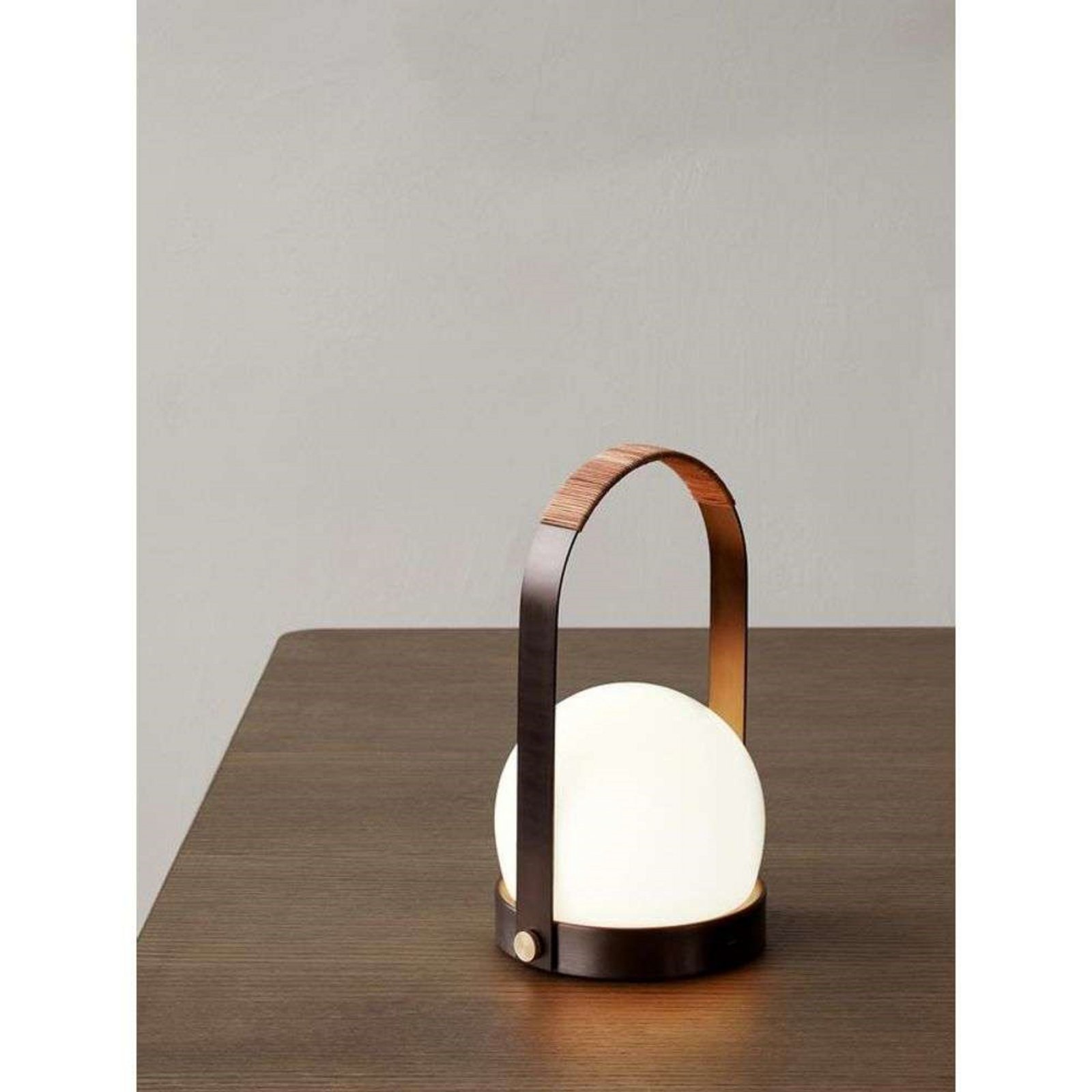 Carrie Portable Table Lamp Bronzed Brass - Audo Copenhagen