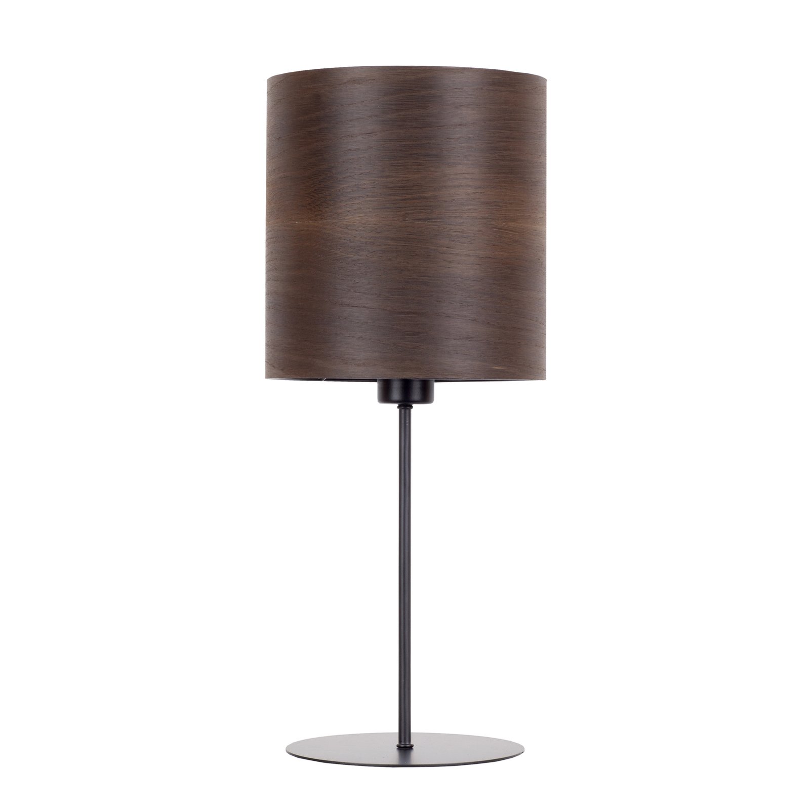 Envolight Veneer table lamp smoked oak Ø 20.5 cm