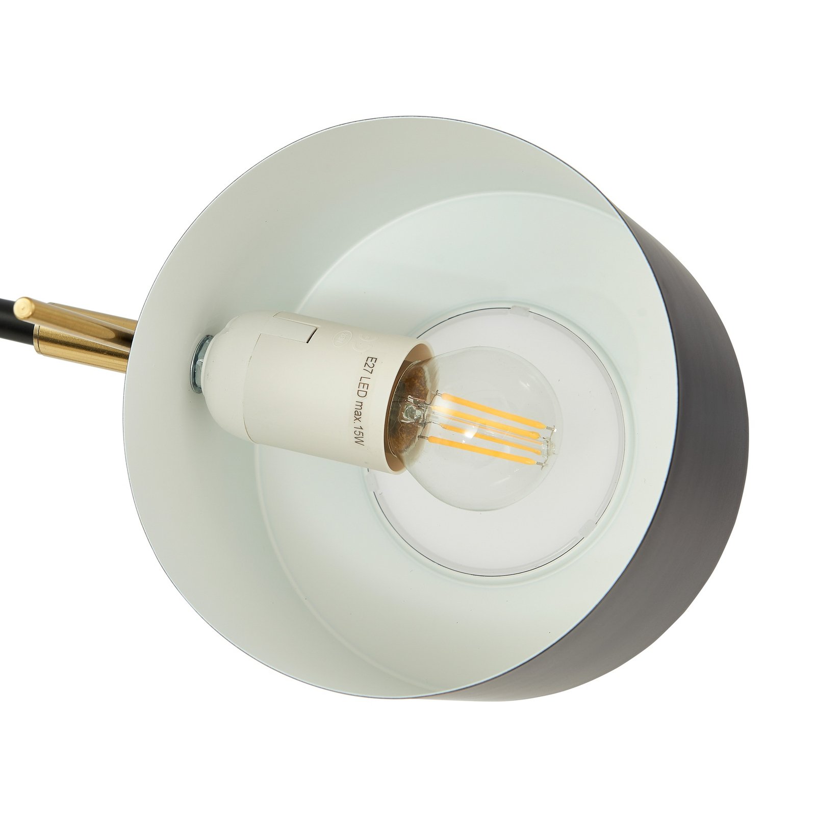 Kaida Stojací Lampa Černá - Lindby