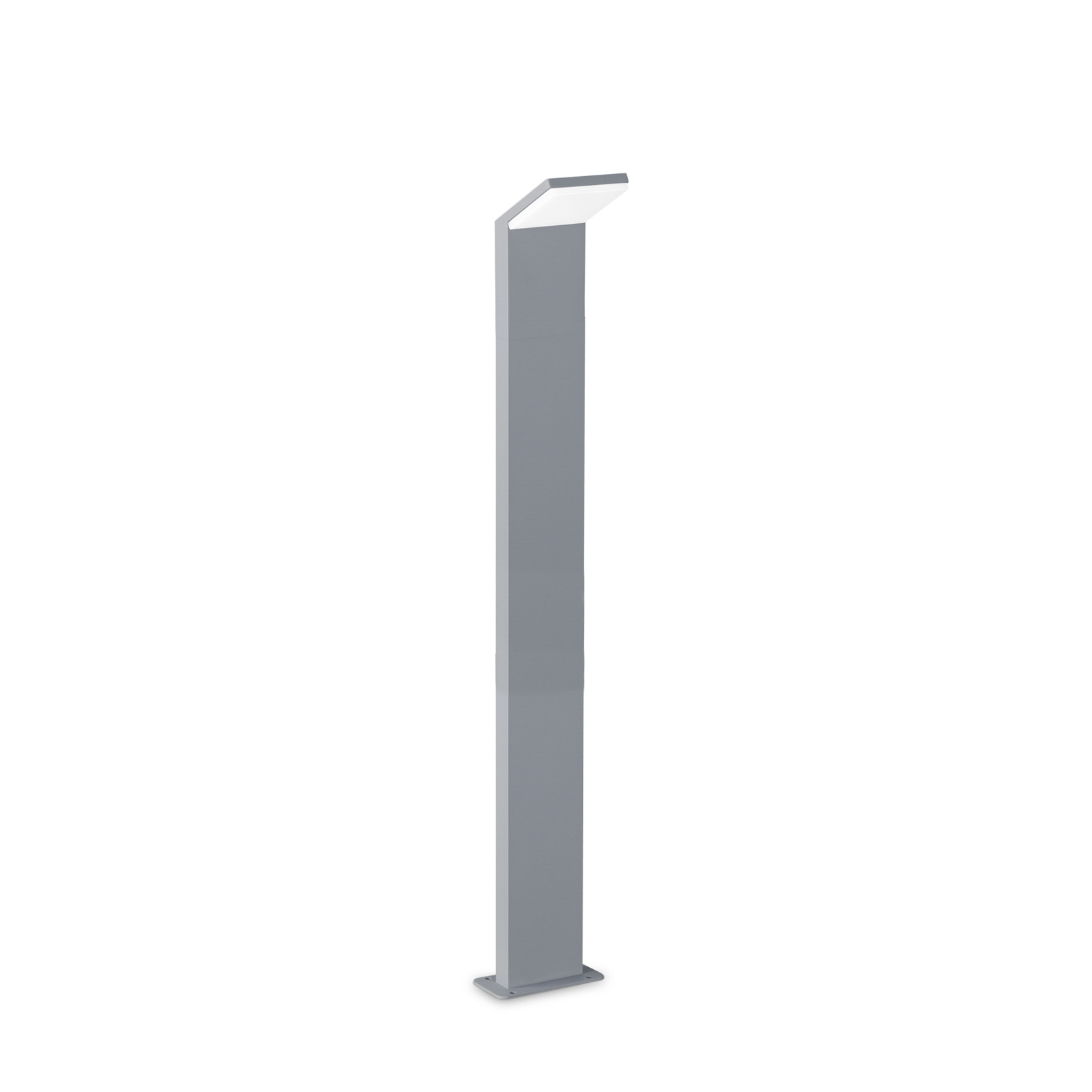 Ideal Lux słupek oświetleniowy LED styl szary wysokość 100 cm aluminium