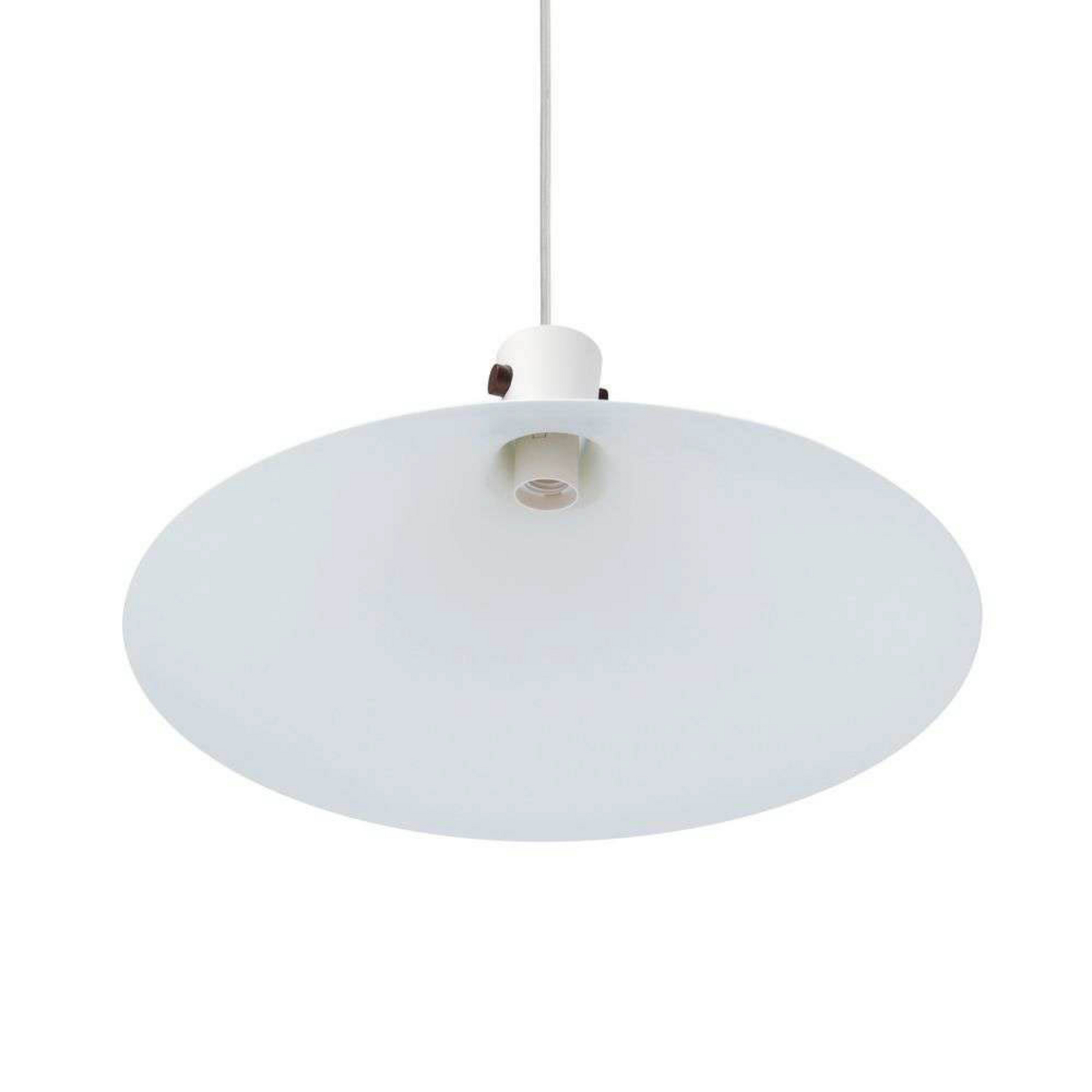Pendelleuchte Dorina, weiß, Ø 45 cm, Metall
