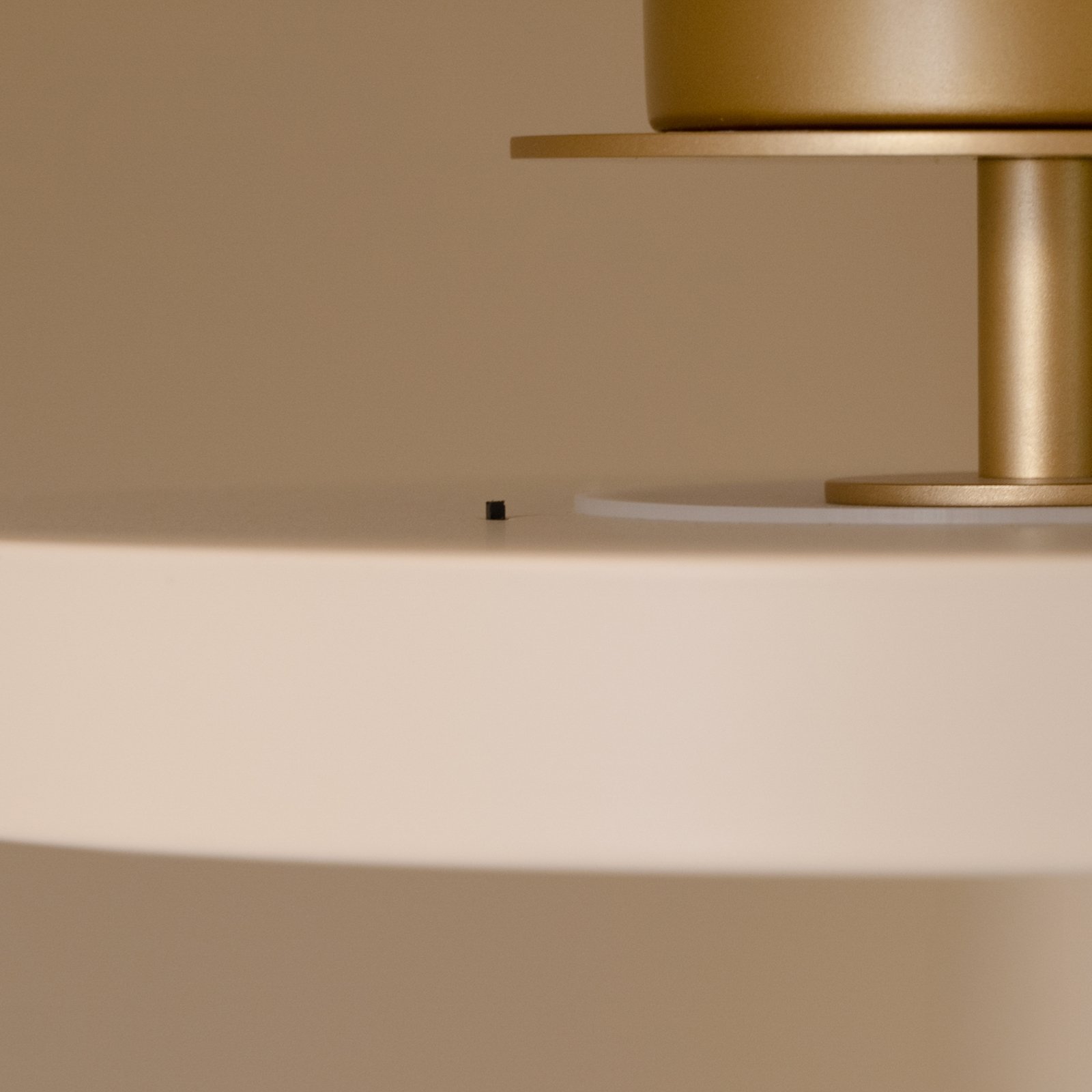 Asteria UP PLUS plafoniera LED, bianco perla, 40 cm CCT - UMAGE