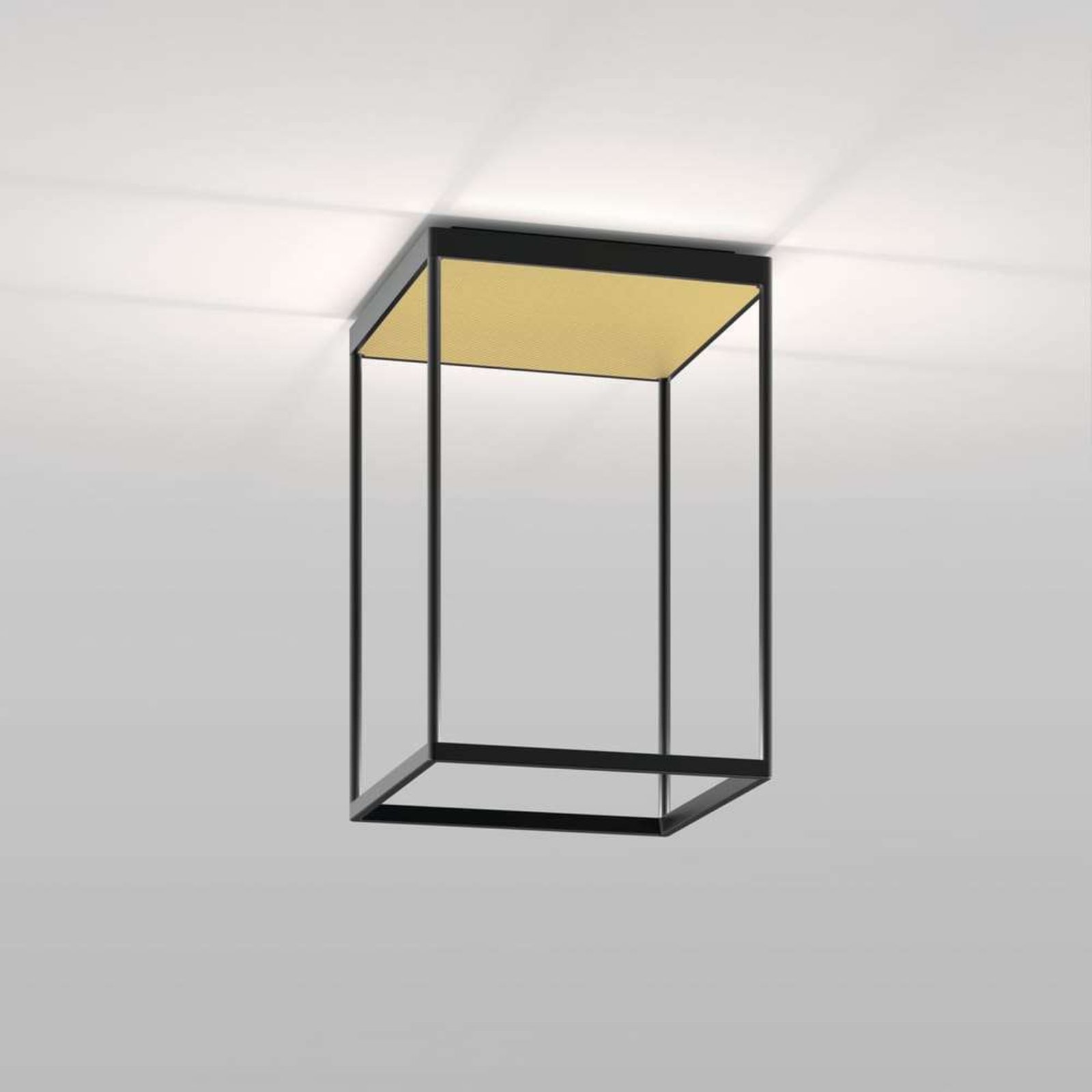 Reflex 2 LED Stropní Lampa M 450 Black/Pyramid Gold - Serien Lighting