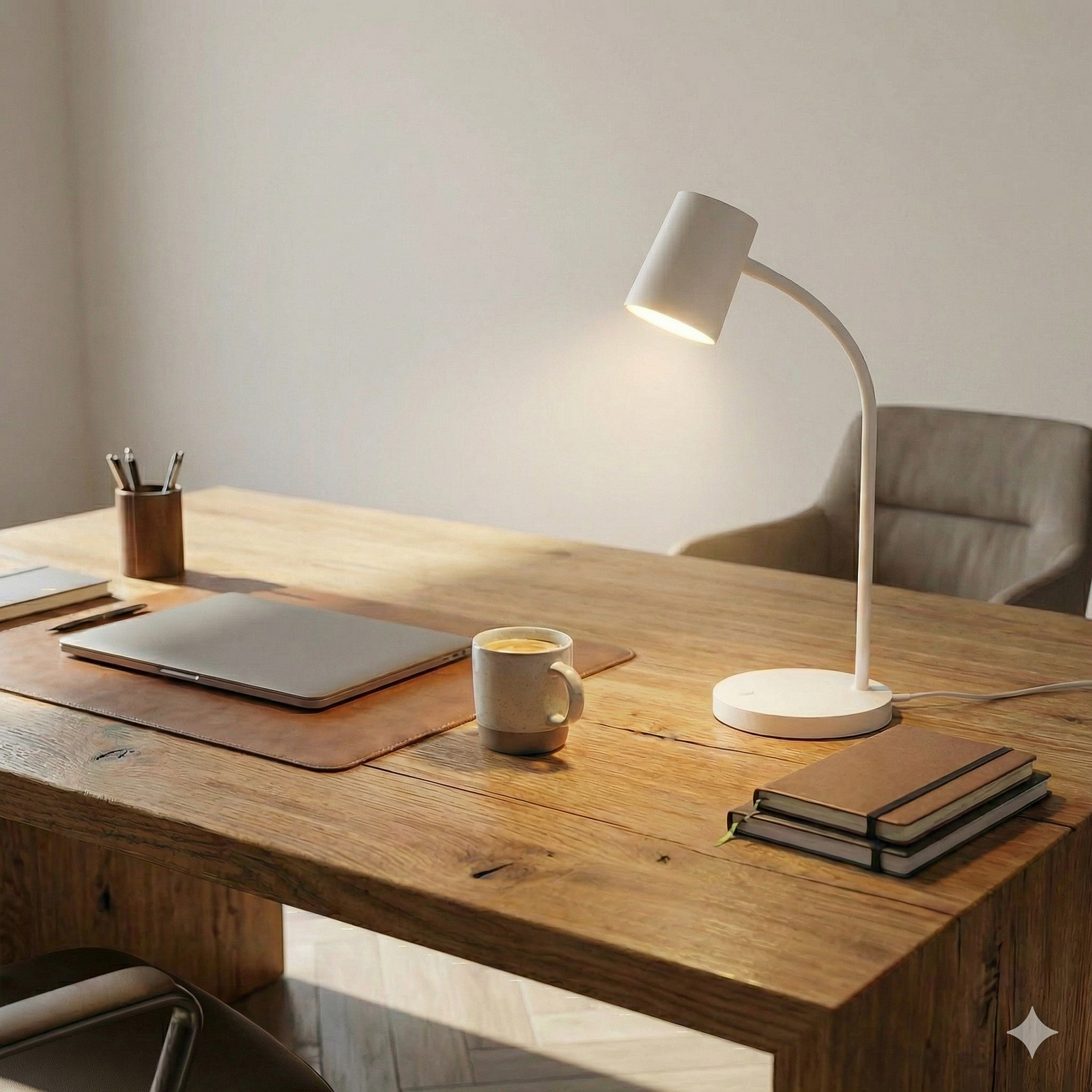 Lampe à poser OSRAM Office Line Desk Trapezium, blanche, GU10