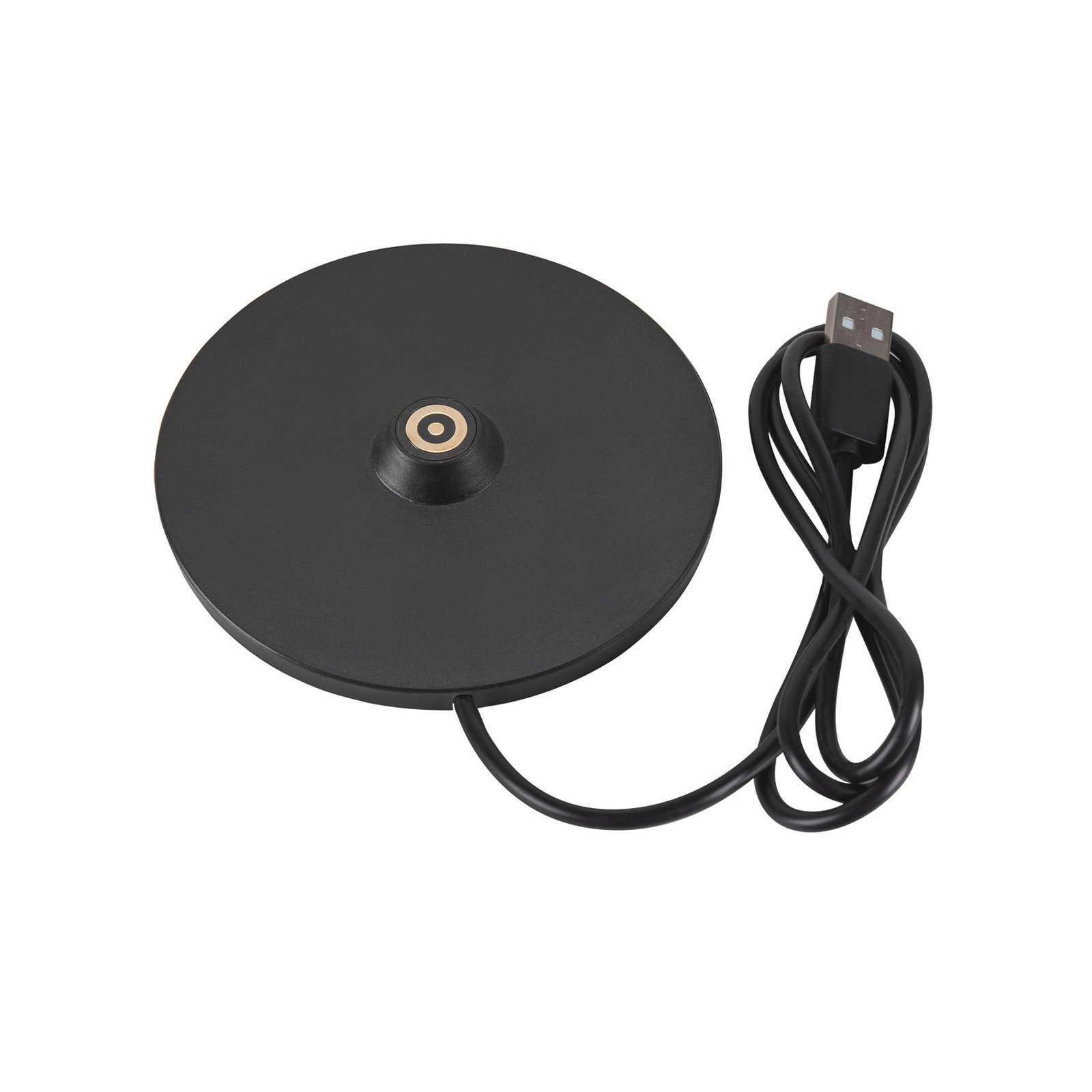 SLV LED įkraunama lempa "Vinolina", juoda, CCT, aliuminis, aukštis 32,3 cm