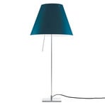 Luceplan Costanza table lamp D13if aluminium/blue