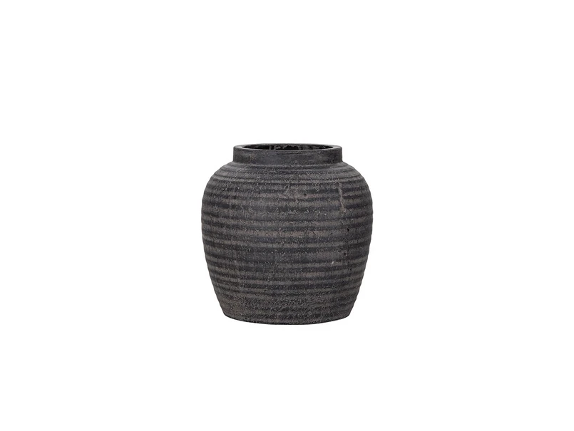 House Doctor - Hafa Pflanzentopf H31,5 Grey/Brown