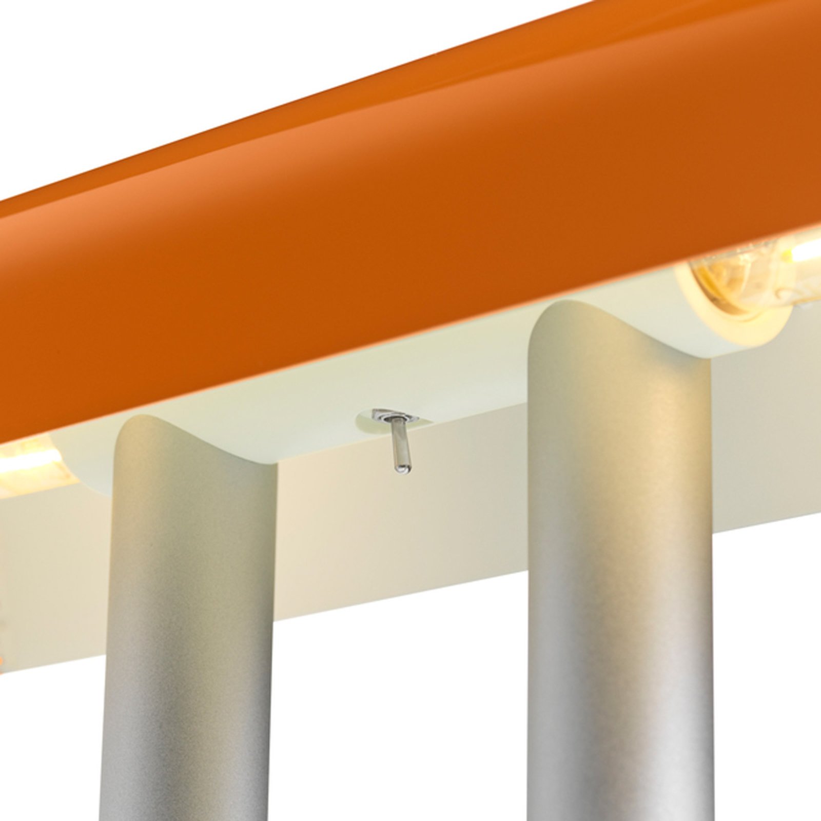 HAY Anagram asztali lámpa, fényezett narancs színben