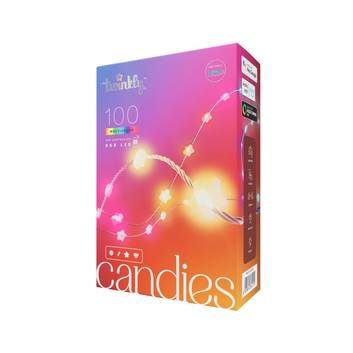 Twinkly Candies Sterne Bluetooth WLAN RGB klar 6m