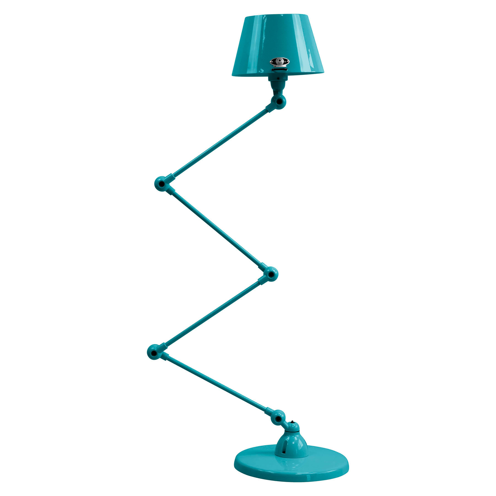 Jieldé Aicler AID433 lampa stojąca 4x30cm błękitna