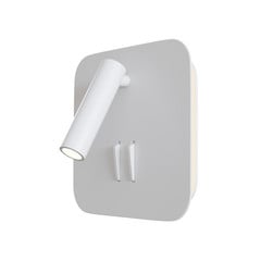 Nástenné svietidlo Maytoni Ios 176 LED, hranaté, biele